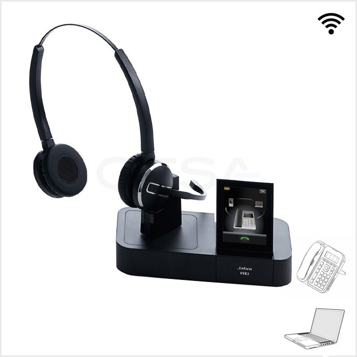 Jabra PRO 9460 Duo Kablosuz Kulaklık 1