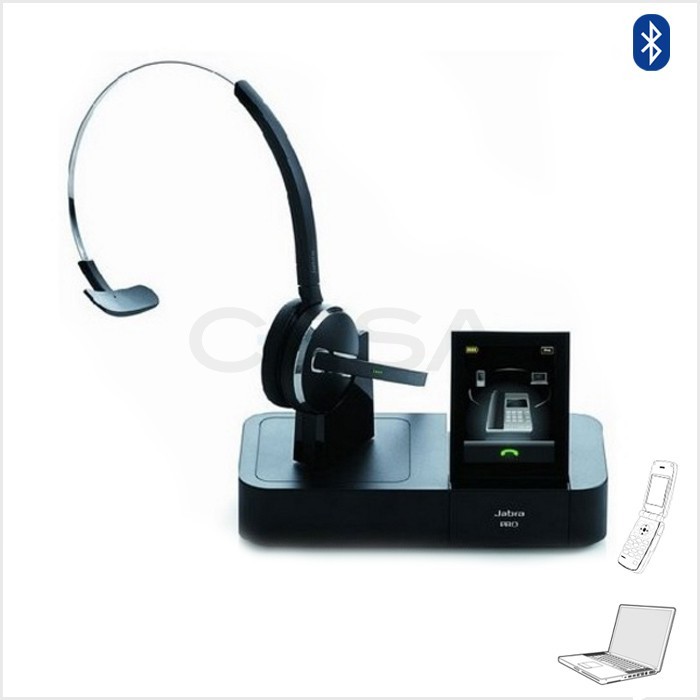 Jabra PRO 9470 Touch Screen Kablosuz Kulaklık 1